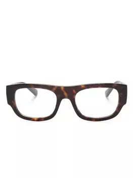 Ray-Ban очки Kristin в прямоугольной оправе, коричневый