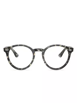 Ray-Ban очки Larry в круглой оправе, черный