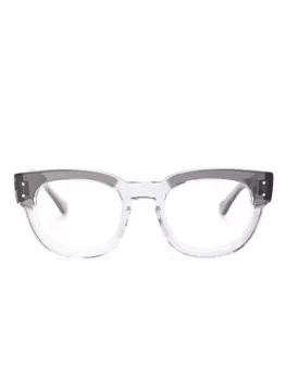 Ray-Ban очки Mega Hawkeye Optics в круглой оправе, серый