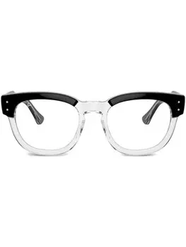 Ray-Ban очки Mega Hawkeye Optics в квадратной оправе, черный