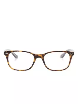 Ray-Ban очки Optics, коричневый