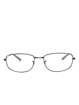 Ray-Ban очки RB3732V в геометричной оправе, черный
