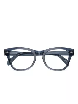 Ray-Ban очки с логотипом, синий