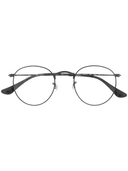 Ray-Ban очки в круглой оправе, черный