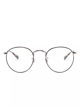 Ray-Ban очки в круглой оправе, черный