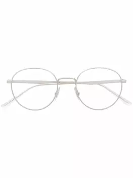 Ray-Ban очки в круглой оправе, серебристый