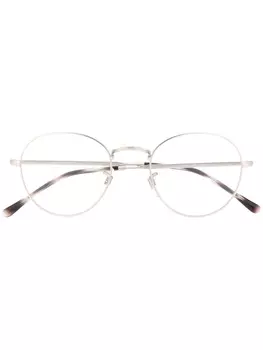 Ray-Ban очки в круглой оправе, серебряный