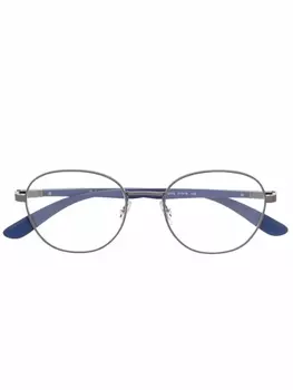 Ray-Ban очки в круглой оправе, синий