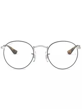 Ray-Ban очки в круглой оправе, синий