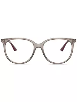 Ray-Ban очки в квадратной оправе, серый