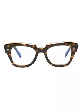 Ray-Ban очки в оправе 'кошачий глаз' черепаховой расцветки, коричневый