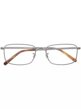 Ray-Ban очки в прямоугольной оправе, серый
