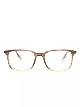 Ray-Ban очки в прямоугольной оправе черепаховой расцветки, коричневый