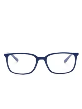 Ray-Ban очки в прямоугольной оправе, синий