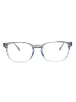 Ray-Ban очки в прямоугольной оправе, серый