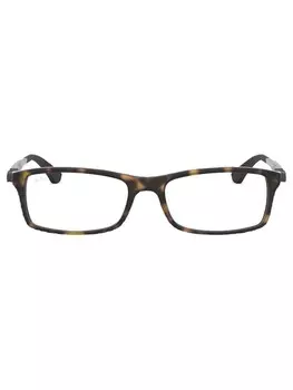 Ray-Ban очки в прямоугольной оправе, белый