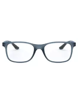 Ray-Ban очки в прямоугольной оправе, белый