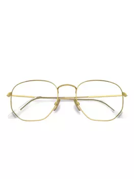 Ray-Ban очки в шестиугольной оправе, золотой