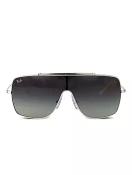 Ray-Ban pilot-frame солнцезащитные очки, серебряный