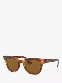 Ray-Ban RB2168 Квадратные солнцезащитные очки унисекс, полосатый гаванский/коричневый