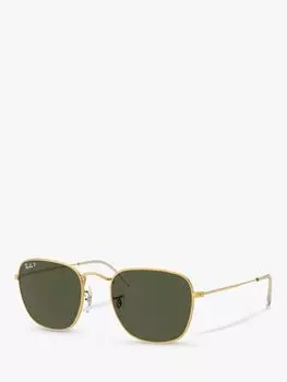 Ray-Ban RB3857 Поляризованные квадратные солнцезащитные очки унисекс, Legend Gold