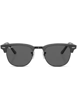 Ray-Ban складные солнцезащитные очки Clubmaster, серый