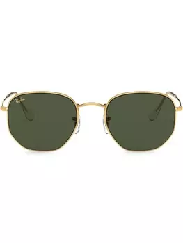Ray-Ban солнцезащитные очки 1972 Legend в восьмиугольной оправе, золотистый