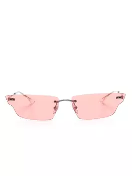 Ray-Ban солнцезащитные очки Anh Bio-Based в оправе 'кошачий глаз', серебристый