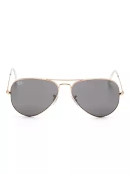 Ray-Ban солнцезащитные очки Aviator Classic, золотой
