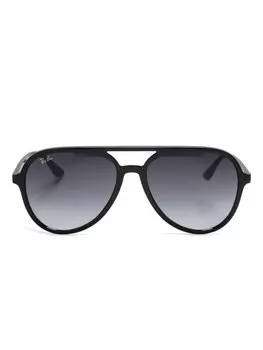 Ray-Ban солнцезащитные очки Aviator с эффектом градиента, черный