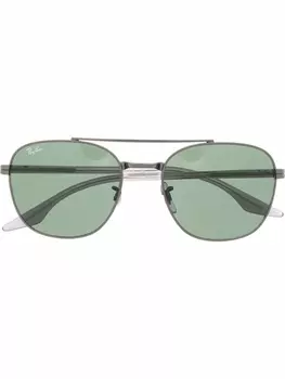 Ray-Ban солнцезащитные очки-авиаторы, черный