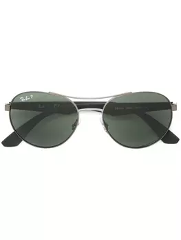 Ray-Ban солнцезащитные очки-авиаторы, черный