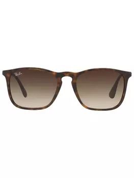 Ray-Ban солнцезащитные очки Christ черепаховой расцветки, коричневый