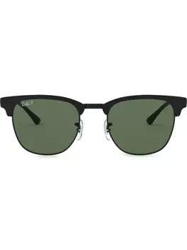 Ray-Ban солнцезащитные очки Clubmaster, черный