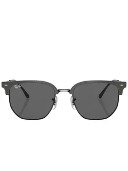 Ray-Ban солнцезащитные очки Clubmaster с затемненными линзами, черный