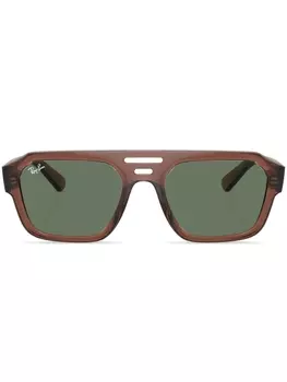 Ray-Ban солнцезащитные очки Corrigan Bio-Based, коричневый