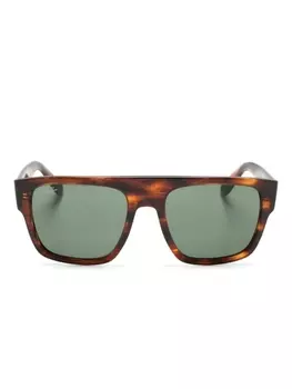 Ray-Ban солнцезащитные очки Drifter в квадратной оправе, коричневый