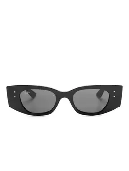 Ray-Ban солнцезащитные очки Kat в оправе 'кошачий глаз', черный