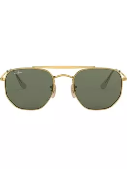 Ray-Ban солнцезащитные очки 'Marshal', золотистый