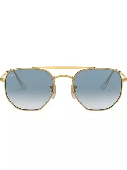 Ray-Ban солнцезащитные очки 'Marshal', золотистый