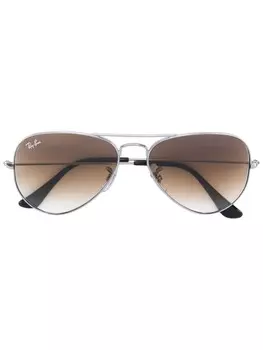 Ray-Ban солнцезащитные очки, металлик