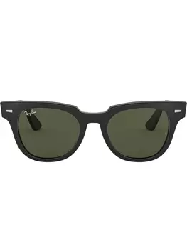 Ray-Ban солнцезащитные очки Meteor в оправе 'кошачий глаз', черный