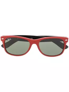 Ray-Ban солнцезащитные очки New Wayfarer, красный