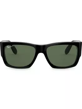 Ray-Ban солнцезащитные очки Nomad Wayfarer, черный