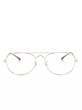 Ray-Ban солнцезащитные очки-пилоты Bain Bridge, золотистый