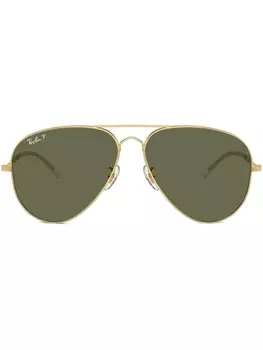 Ray-Ban солнцезащитные очки-пилоты Classic, золотой