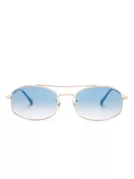 Ray-Ban солнцезащитные очки-пилоты, золотистый