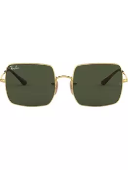 Ray-Ban солнцезащитные очки RB1971 в квадратной оправе, золотистый