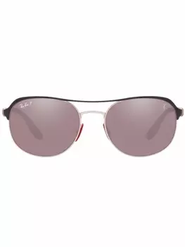Ray-Ban солнцезащитные очки RB3685M Scuderia Ferrari Collection, черный