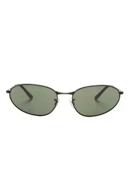 Ray-Ban солнцезащитные очки RB3734 в овальной оправе, черный